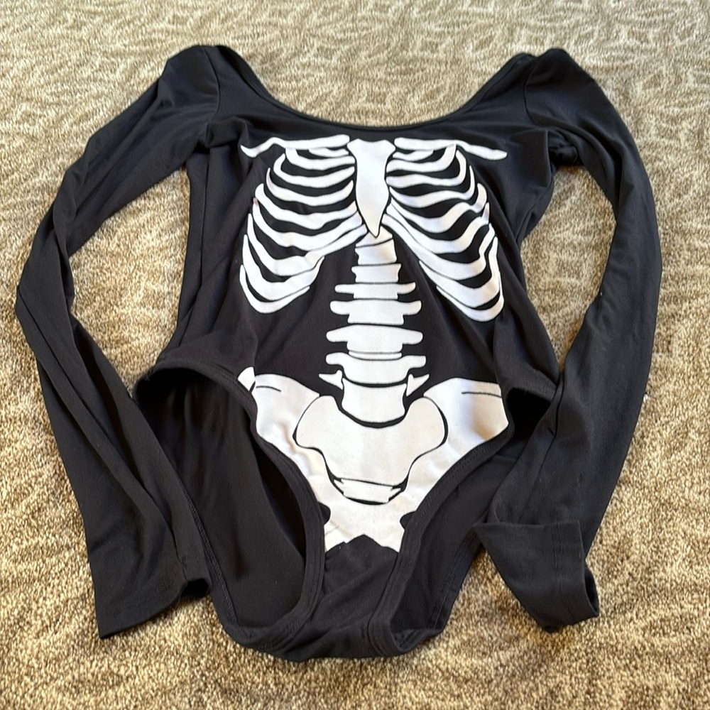 Skeleton bodysuit